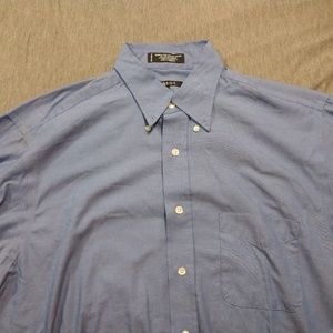 Long sleeve button up men's dress shirt